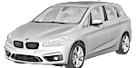 BMW F45 P03B0 Fault Code